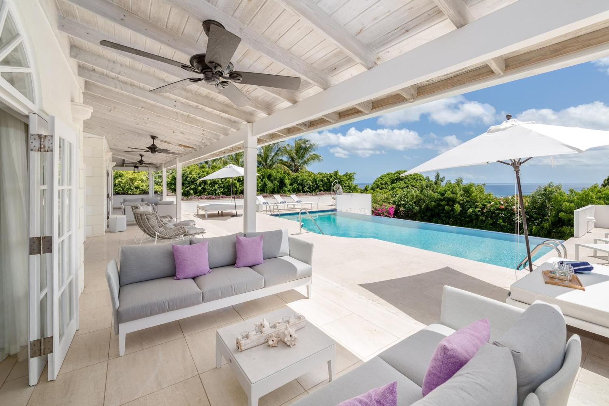 Purple Haze - Infinity Pool Holiday Home Minutes From The Island'S Best Beaches Saint James Esterno foto